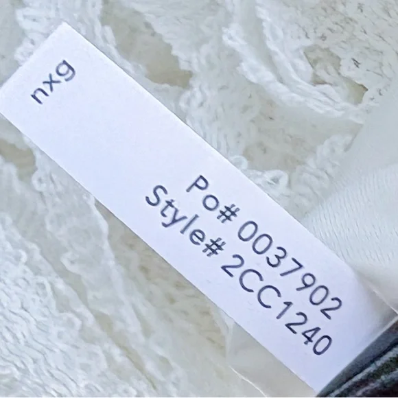 Boston Proper Crochet Fringe Halter Dress - Picture 7 of 11